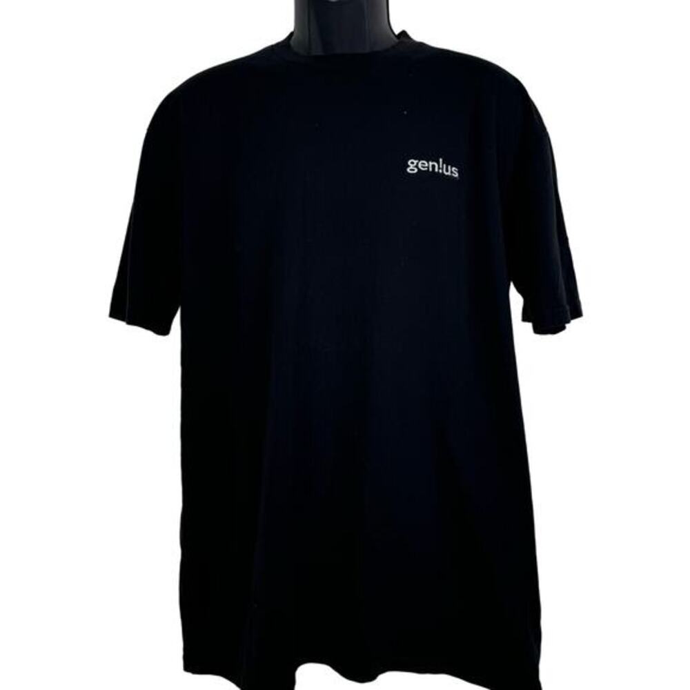 Genius‎ Black Mens Tee Size XL